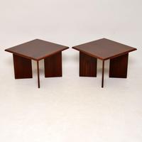 1970’s Pair of Danish Vintage Rosewood Side Tables (2 of 11) 1970’s Pair of Danish Vintage Rosewood Side Tables (2 of 11)