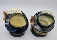 A Pair of Small Royal Doulton Musketeer Toby Jugs (7 of 9) A Pair of Small Royal Doulton Musketeer Toby Jugs (7 of 9)