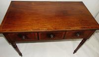 Georgian Mahogany Banded Dressing Table (2 of 9) Georgian Mahogany Banded Dressing Table (2 of 9)