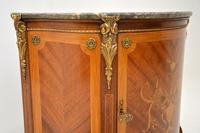 Antique French Inlaid Marquetry Marble Top Cabinet (7 of 10) Antique French Inlaid Marquetry Marble Top Cabinet (7 of 10)
