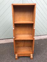 Arts & Crafts Oak Waterfall Open Bookcase (3 of 7) Arts & Crafts Oak Waterfall Open Bookcase (3 of 7)