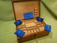 Solid Figured Oak Jewellery / Work Box - Fitted Tray (5 of 10) Solid Figured Oak Jewellery / Work Box - Fitted Tray (5 of 10)