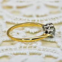 The Antique Old Mine Cut Three Diamond Ring (4 of 7) The Antique Old Mine Cut Three Diamond Ring (4 of 7)