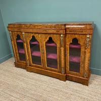 High Quality Victorian Burr Walnut Antique Credenza (3 of 10) High Quality Victorian Burr Walnut Antique Credenza (3 of 10)