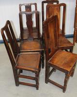 1850's Set 6 Oak Harlequin Dining Chairs (2 of 3) 1850's Set 6 Oak Harlequin Dining Chairs (2 of 3)