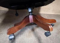 Directors Blue Leather Chesterfield Captains Office Chair (2 of 12) Directors Blue Leather Chesterfield Captains Office Chair (2 of 12)