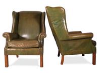 Leather Wingbacks (2 of 5) Leather Wingbacks (2 of 5)
