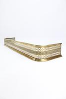 Long 4ft6 Antique Victorian Pierced Brass Fire Fender (5 of 13) Long 4ft6 Antique Victorian Pierced Brass Fire Fender (5 of 13)