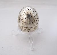 Rare egg-shape Victorian silver tea-infuser Charles Favell & Co Sheffield 1880 (2 of 11) Rare egg-shape Victorian silver tea-infuser Charles Favell & Co Sheffield 1880 (2 of 11)