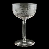 Fine Pair of Engraved Champagne Glasses (2 of 8) Fine Pair of Engraved Champagne Glasses (2 of 8)