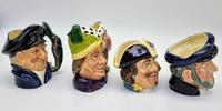 Four Small Royal Doulton Toby Jugs (10 of 16) Four Small Royal Doulton Toby Jugs (10 of 16)