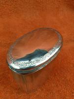 Antique Sterling Silver Lid Cut Glass Trinket Box Vanity Pot London 1886 Moritz Wolfsky (2 of 9) Antique Sterling Silver Lid Cut Glass Trinket Box Vanity Pot London 1886 Moritz Wolfsky (2 of 9)