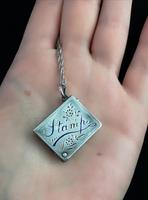 Victorian Silver Stamp Case Pendant (2 of 11) Victorian Silver Stamp Case Pendant (2 of 11)