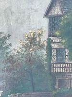 Edwardian Oil Painting Historical Tudor House Little Moreton Hall Congleton (5 of 12) Edwardian Oil Painting Historical Tudor House Little Moreton Hall Congleton (5 of 12)