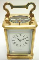 Good Antique French 8-day Repeat Carriage Clock Bevelled Case with Enamel Dial Gong Striking (12 of 15) Good Antique French 8-day Repeat Carriage Clock Bevelled Case with Enamel Dial Gong Striking (12 of 15)