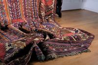 Large Mid 20th Century Colourful Flat Weave Woolen Rug (6 of 15) Large Mid 20th Century Colourful Flat Weave Woolen Rug (6 of 15)