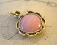 Antique Pocket Watch Chain Fob 1890s Victorian Gilt & Pink Stone Dainty Fob (3 of 7) Antique Pocket Watch Chain Fob 1890s Victorian Gilt & Pink Stone Dainty Fob (3 of 7)