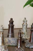 Rare Marble Collection of 9 Carved Lighthouse (7 of 15) Rare Marble Collection of 9 Carved Lighthouse (7 of 15)