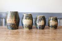 Scottish Pottery Slipware Barrel Storage Jars x4 (2 of 35) Scottish Pottery Slipware Barrel Storage Jars x4 (2 of 35)