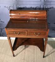 Edwardian Inlaid Mahogany Desk (2 of 21) Edwardian Inlaid Mahogany Desk (2 of 21)