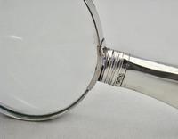 Victorian Silver & Pique Tortoiseshell Desk Magnifying Glass by Thomas Henry Blake, Sheffield 1895 (6 of 6) Victorian Silver & Pique Tortoiseshell Desk Magnifying Glass by Thomas Henry Blake, Sheffield 1895 (6 of 6)