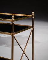 Pair of Maison Bagues Brass & Glass Etageres Louis XVI Style (4 of 5) Pair of Maison Bagues Brass & Glass Etageres Louis XVI Style (4 of 5)