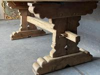Rustic French Bleached Oak Farmhouse Dining Table (10 of 15) Rustic French Bleached Oak Farmhouse Dining Table (10 of 15)