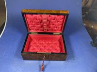 French 19th Century Burr Cedar Box. (4 of 14) French 19th Century Burr Cedar Box. (4 of 14)