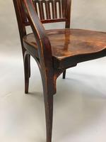 Secession Desk Chair by Otto Wagner, stamped (9 of 11) Secession Desk Chair by Otto Wagner, stamped (9 of 11)