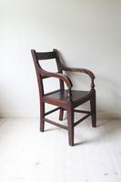 19th Century Scottish Vernacular Glasgow Pattern Joined Armchair Reddish Stain c.1880 (32 of 46) 19th Century Scottish Vernacular Glasgow Pattern Joined Armchair Reddish Stain c.1880 (32 of 46)