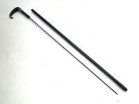 Gentleman's 18ct Gold Plate Handle Ebonised Stick / Sword Stick
