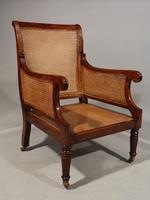 Very Fine Set of 4 Regency Period Mahogany Bergère Chairs (3 of 6) Very Fine Set of 4 Regency Period Mahogany Bergère Chairs (3 of 6)
