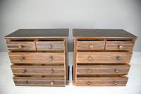 Pair of Stained Beech Chest of Drawers (13 of 16) Pair of Stained Beech Chest of Drawers (13 of 16)