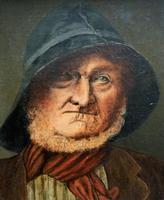 'The Old man' Original Antique 19th Century Victorian Oil Portrait Painting (4 of 11) 'The Old man' Original Antique 19th Century Victorian Oil Portrait Painting (4 of 11)