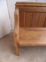 Lovely Victorian Antique Pine Pew 1868 from St Cynbryds Church to wax / paint (6 of 9) Lovely Victorian Antique Pine Pew 1868 from St Cynbryds Church to wax / paint (6 of 9)