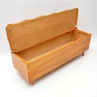 Vintage Solid Elm Alpine Storage Bench (3 of 8) Vintage Solid Elm Alpine Storage Bench (3 of 8)