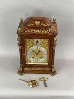 Fine Quality Burr Walnut Bracket / Mantel Clock by Lenzkirch (13 of 15) Fine Quality Burr Walnut Bracket / Mantel Clock by Lenzkirch (13 of 15)