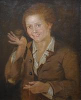 Girl with a Spinning Top English School c.1800 (3 of 5) Girl with a Spinning Top English School c.1800 (3 of 5)