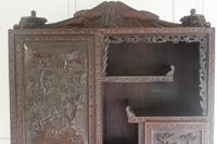 Antique Japanese Carved Wood Tabletop Cabinet c.1900 (11 of 15) Antique Japanese Carved Wood Tabletop Cabinet c.1900 (11 of 15)