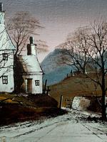 Ronald Folland Original Signed Winter Hamlet Landscape Oil Painting (7 of 12) Ronald Folland Original Signed Winter Hamlet Landscape Oil Painting (7 of 12)