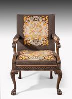 Well Carved Mahogany Framed Gainsborough Type Chair (2 of 6) Well Carved Mahogany Framed Gainsborough Type Chair (2 of 6)