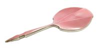 Art Deco Sterling Silver & Pink Enamel Hand Mirror 1935 (6 of 8) Art Deco Sterling Silver & Pink Enamel Hand Mirror 1935 (6 of 8)