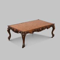 Continental Rosewood Framed Table with Marble Top (3 of 4) Continental Rosewood Framed Table with Marble Top (3 of 4)