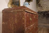 18th Century Gustavian Original Painted Commode - Red (13 of 15) 18th Century Gustavian Original Painted Commode - Red (13 of 15)