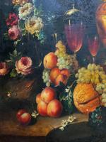 Old Master Revival - Large Original Antique Dutch Still Life of Flowers & Fruit (6 of 12) Old Master Revival - Large Original Antique Dutch Still Life of Flowers & Fruit (6 of 12)