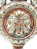 Amazing French 8 Day Majolica Mantle Clock Set Rare Pottery Mantle Clock Set (8 of 11) Amazing French 8 Day Majolica Mantle Clock Set Rare Pottery Mantle Clock Set (8 of 11)