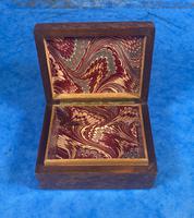 1920s Burr Cedar Box Edged in Mother of Pearl (8 of 9) 1920s Burr Cedar Box Edged in Mother of Pearl (8 of 9)