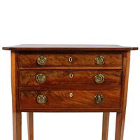 Georgian Mahogany Two Drawer Lamp Table (7 of 8) Georgian Mahogany Two Drawer Lamp Table (7 of 8)