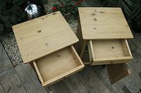 Beautiful & Unusual Old Pine Bedside Cabinets / Cupboards - We Deliver! (6 of 10) Beautiful & Unusual Old Pine Bedside Cabinets / Cupboards - We Deliver! (6 of 10)