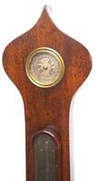Good Mahogany 5 Glass Barometer Thermometer with Onion Top (10 of 10) Good Mahogany 5 Glass Barometer Thermometer with Onion Top (10 of 10)